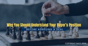 290524 Why You Should Understand Your Buyer’s Position before Agreeing a Deal