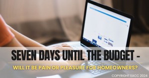 231024 Seven Days until the Budget – Will It Be Painful for AREA Homeowners