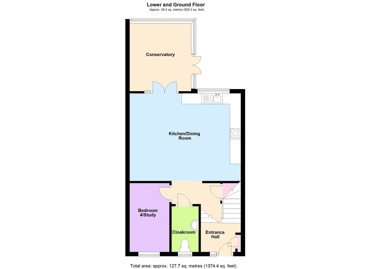 4 bedroom property for sale in St. Marys Paddock, Wellingborough, NN8 1HJ