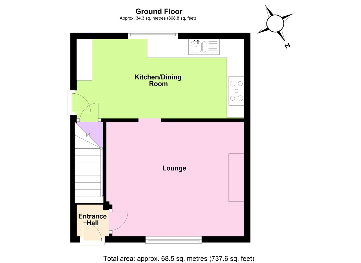 2 bedroom property for sale in Allen Road, Irthlingborough, NN9 5QY