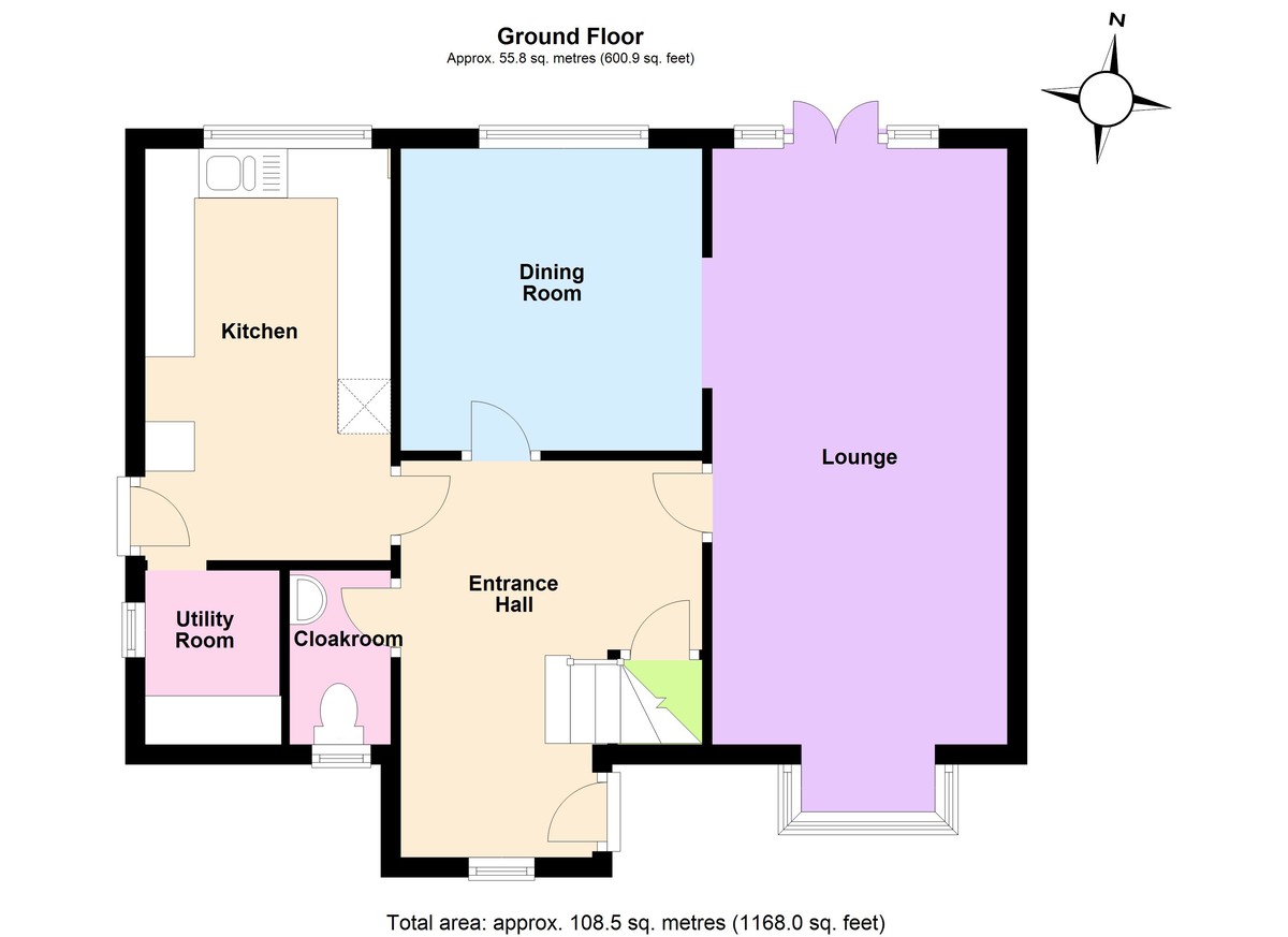 4 bedroom property for sale in Turnberry Court, Wellingborough, NN8 5UE
