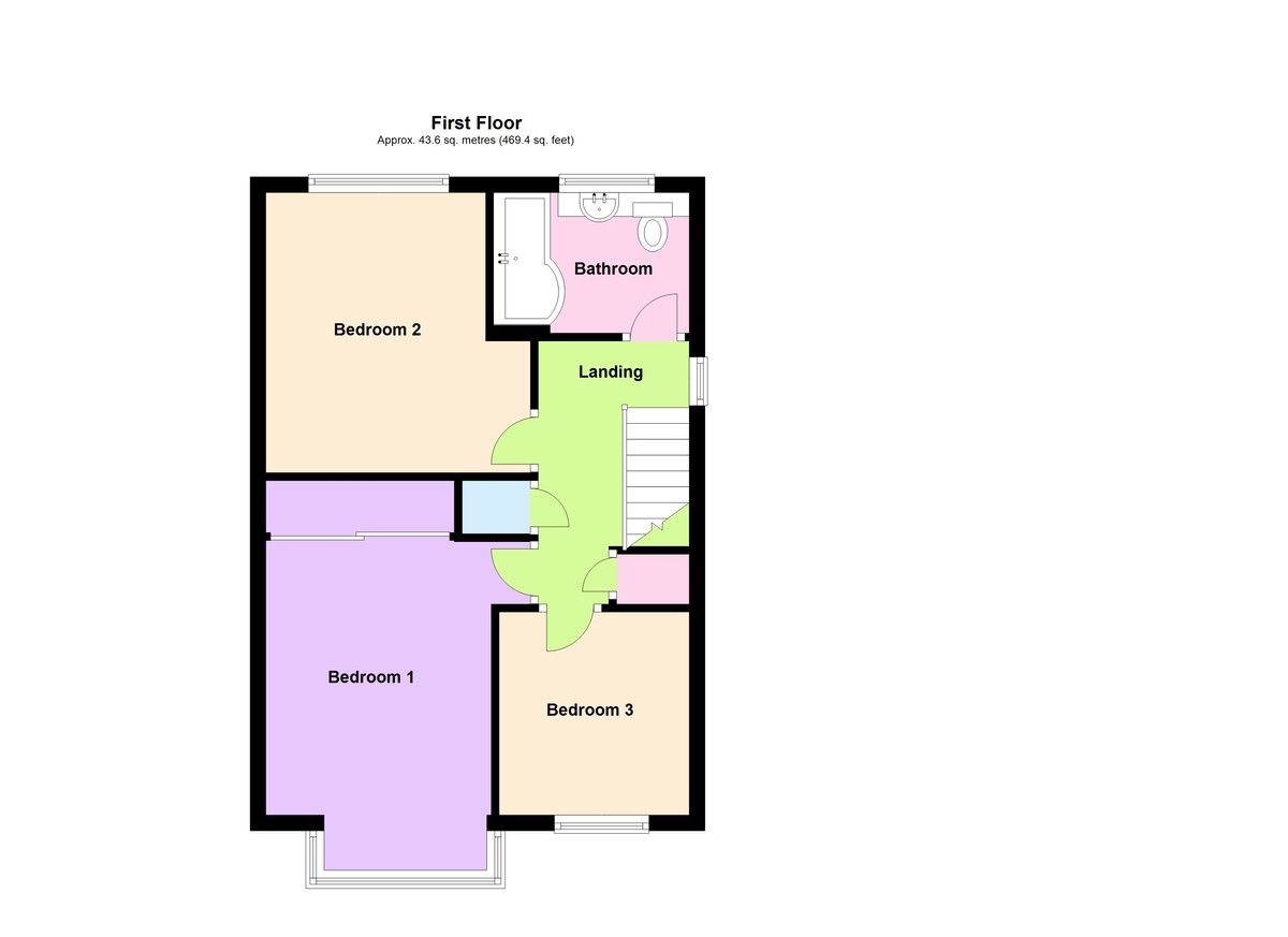 3 bedroom property for sale in Moorlands, Wellingborough, NN8 5QS
