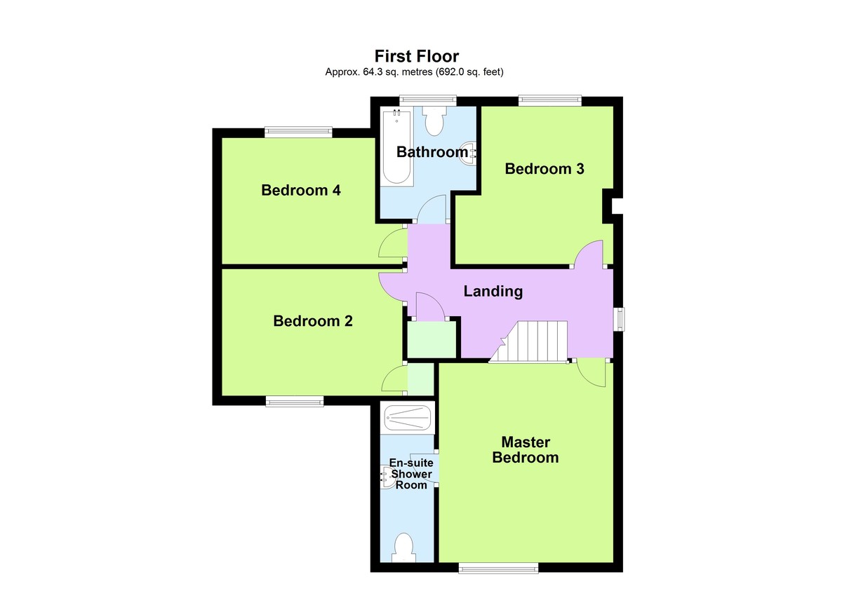 4 bedroom property for sale in Saffron Road, Higham Ferrers, NN10 8ED