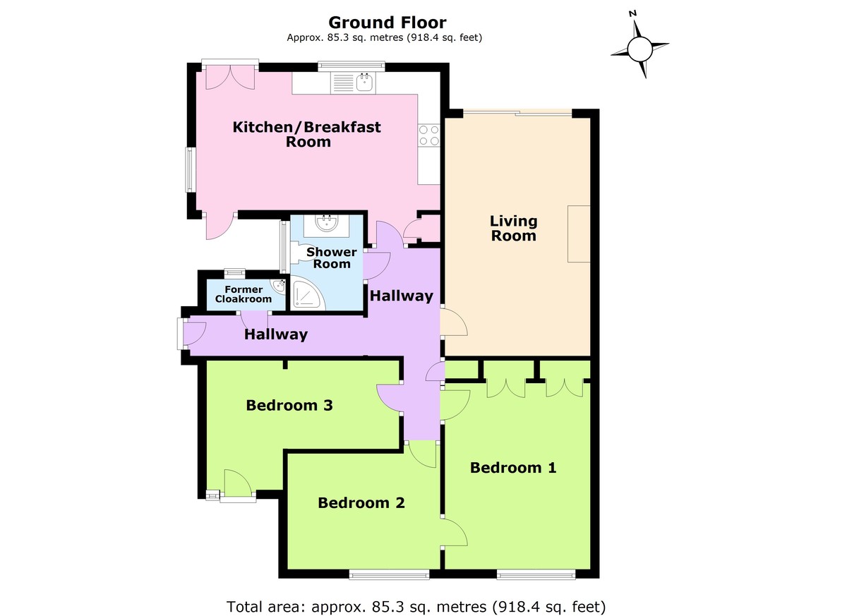 3 bedroom property for sale in Lee Way, Raunds, NN9 6LE
