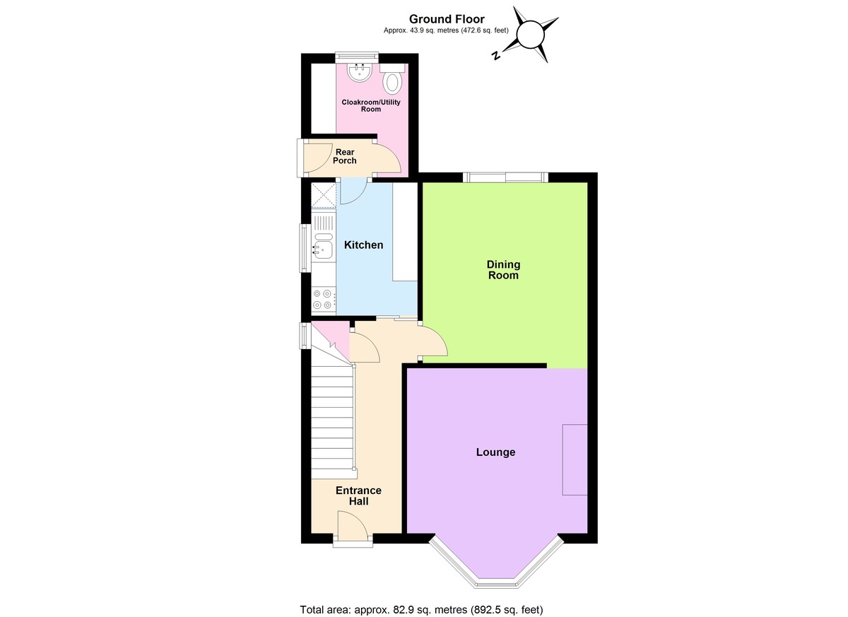3 bedroom property for sale in Abbey Road, Wellingborough, NN8 2JW