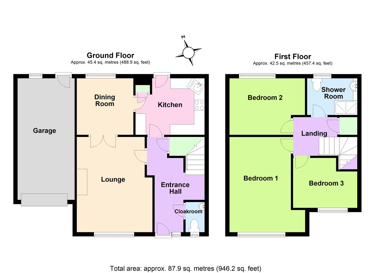 3 bedroom property for sale in Cedar Close, Irchester, NN29 7BZ