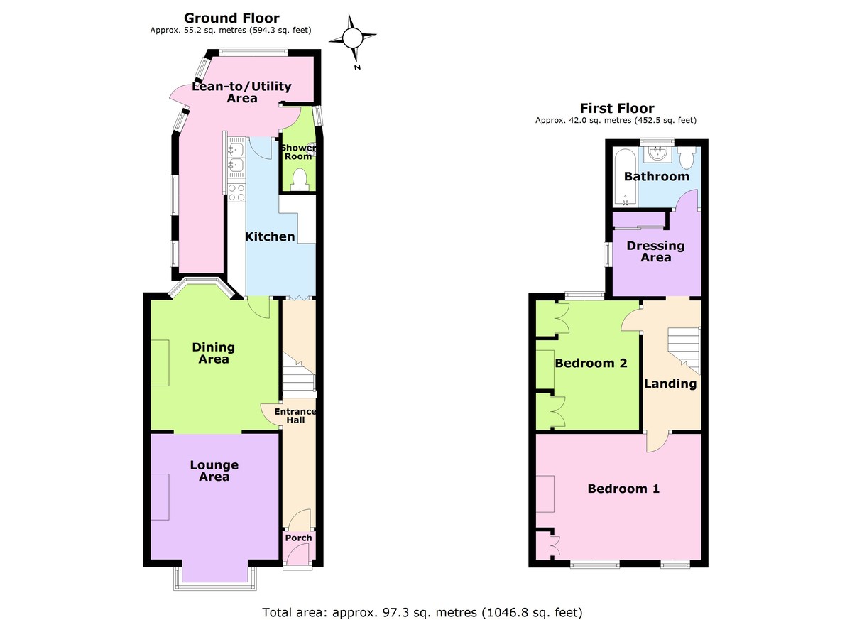 2 bedroom property for sale in Orchard Road, Finedon, NN9 5JG