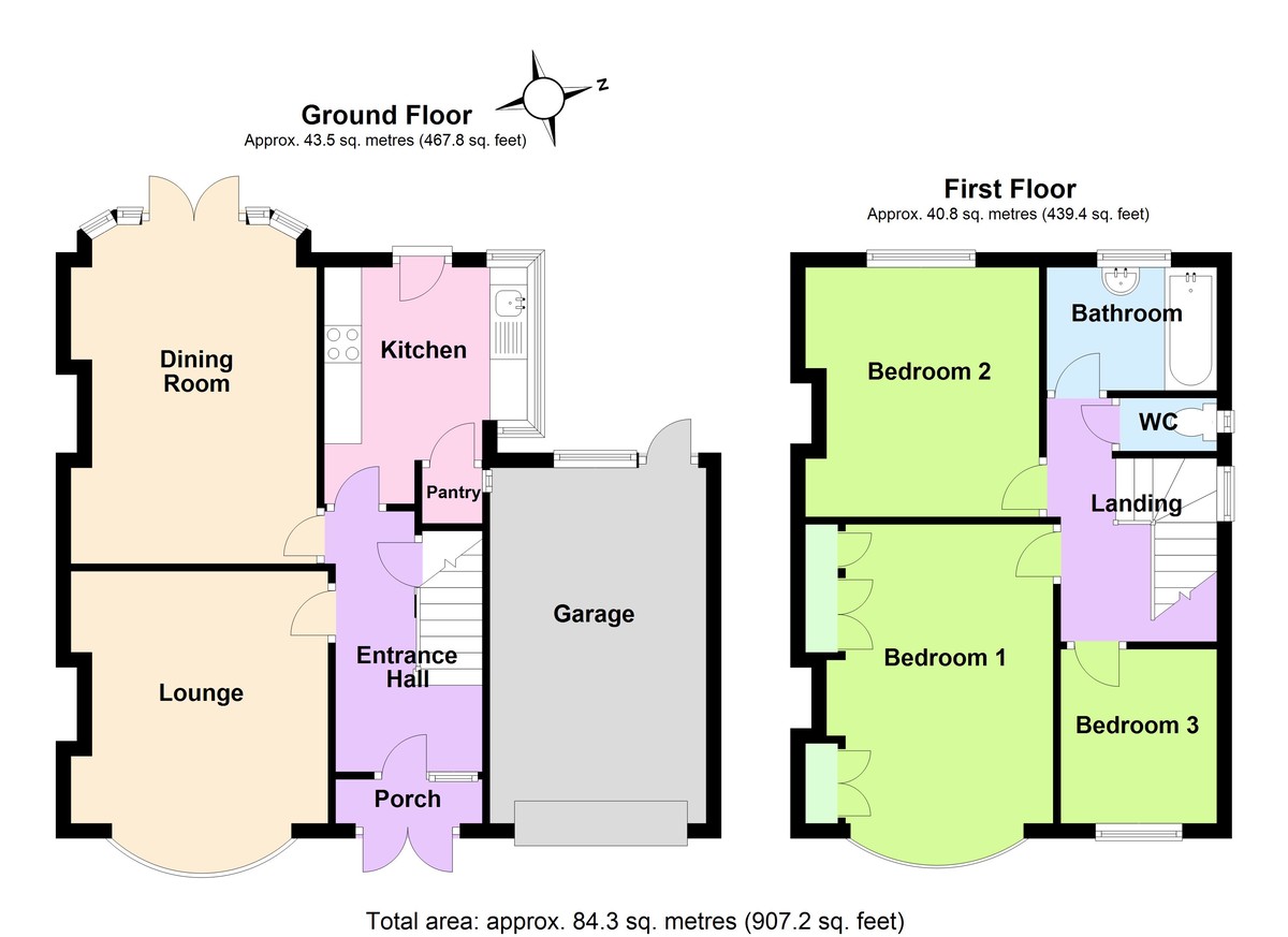 3 bedroom property for sale in Wymington Road, Rushden, NN10 9LA