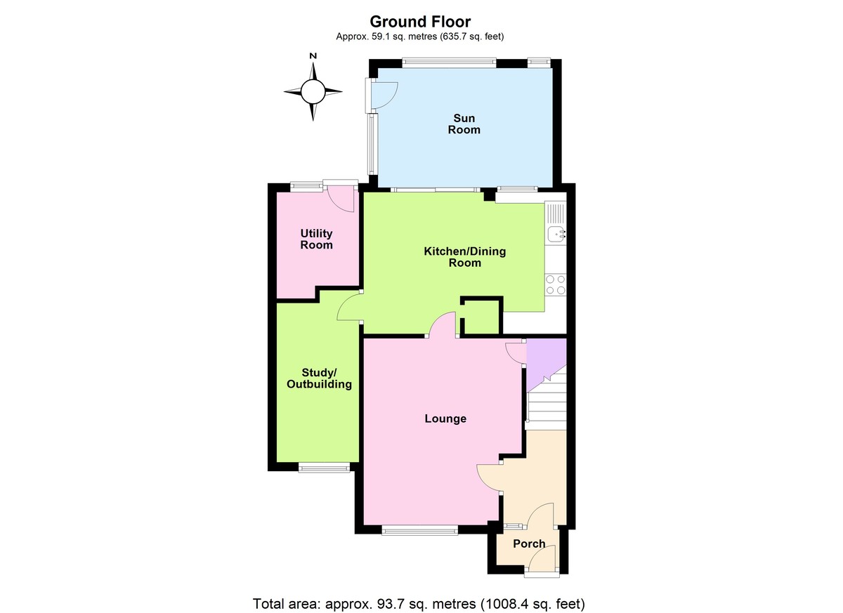 3 bedroom property for sale in Curtis Mews, Wellingborough, NN8 5PG