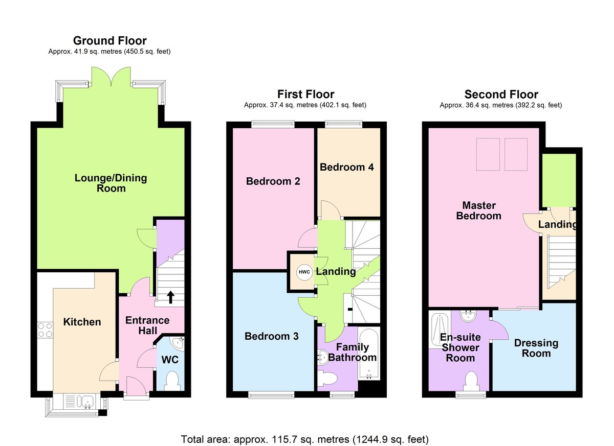 4 bedroom property for sale in Willmott Road, Rushden, NN10 0YU