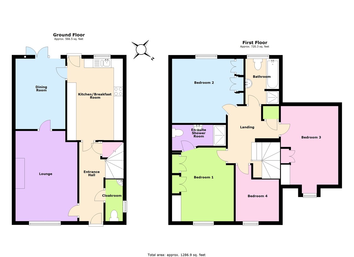 4 bedroom property for sale in Presland Way, Irthlingborough, NN9 5UL