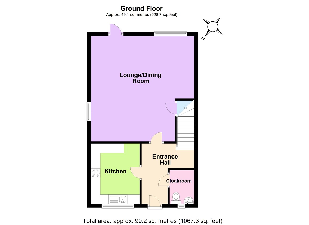 4 bedroom property for sale in Blackthorn Grove, Wellingborough, NN8 1GT