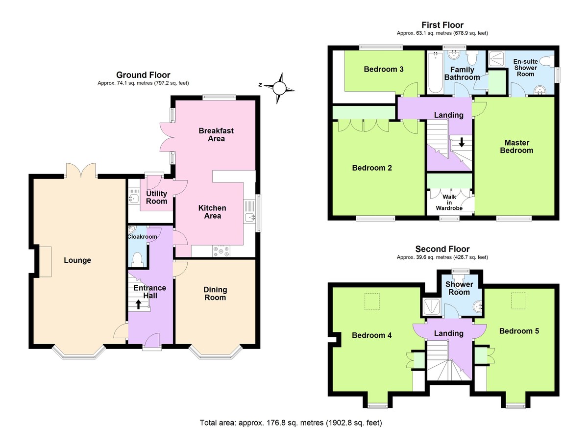 5 bedroom property for sale in Parker Way, Higham Ferrers, NN10 8PN
