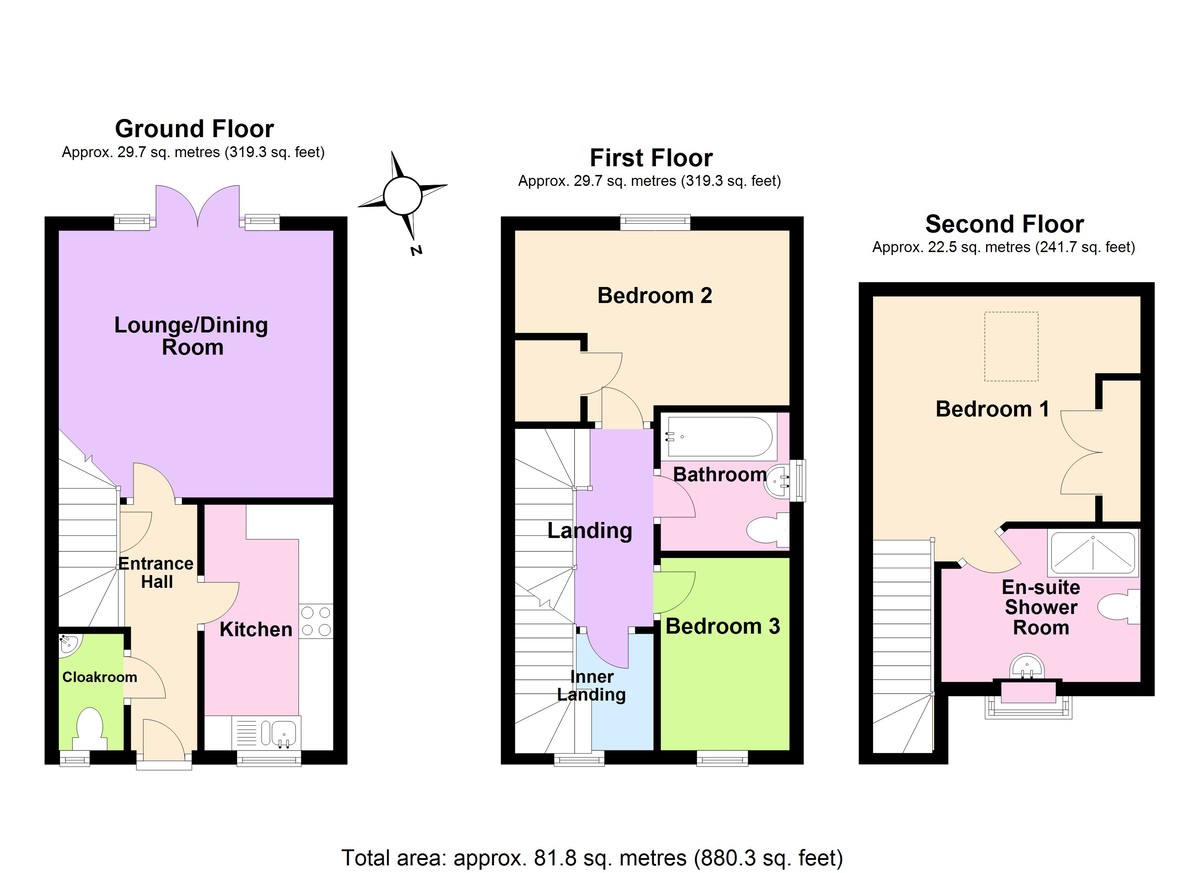 3 bedroom property for sale in Chimney Crescent, Irthlingborough, NN9 5WF